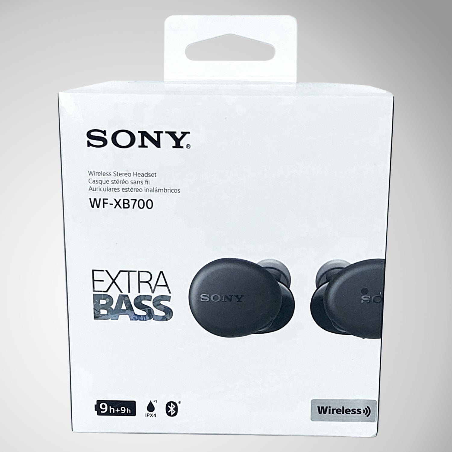 SONY - Auriculares inalámbricos WF-XB700 con EXTRA BASS™ Negros