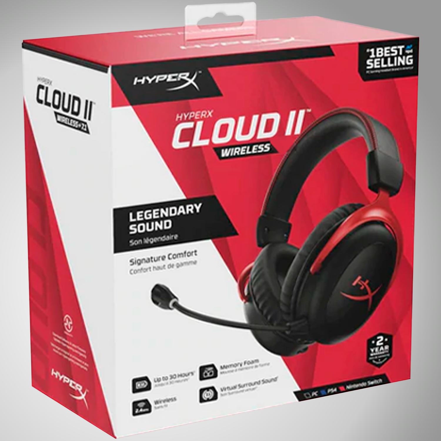 Audífonos Hyperx Cloud II Wireless Virtual Surround USB – Achorao