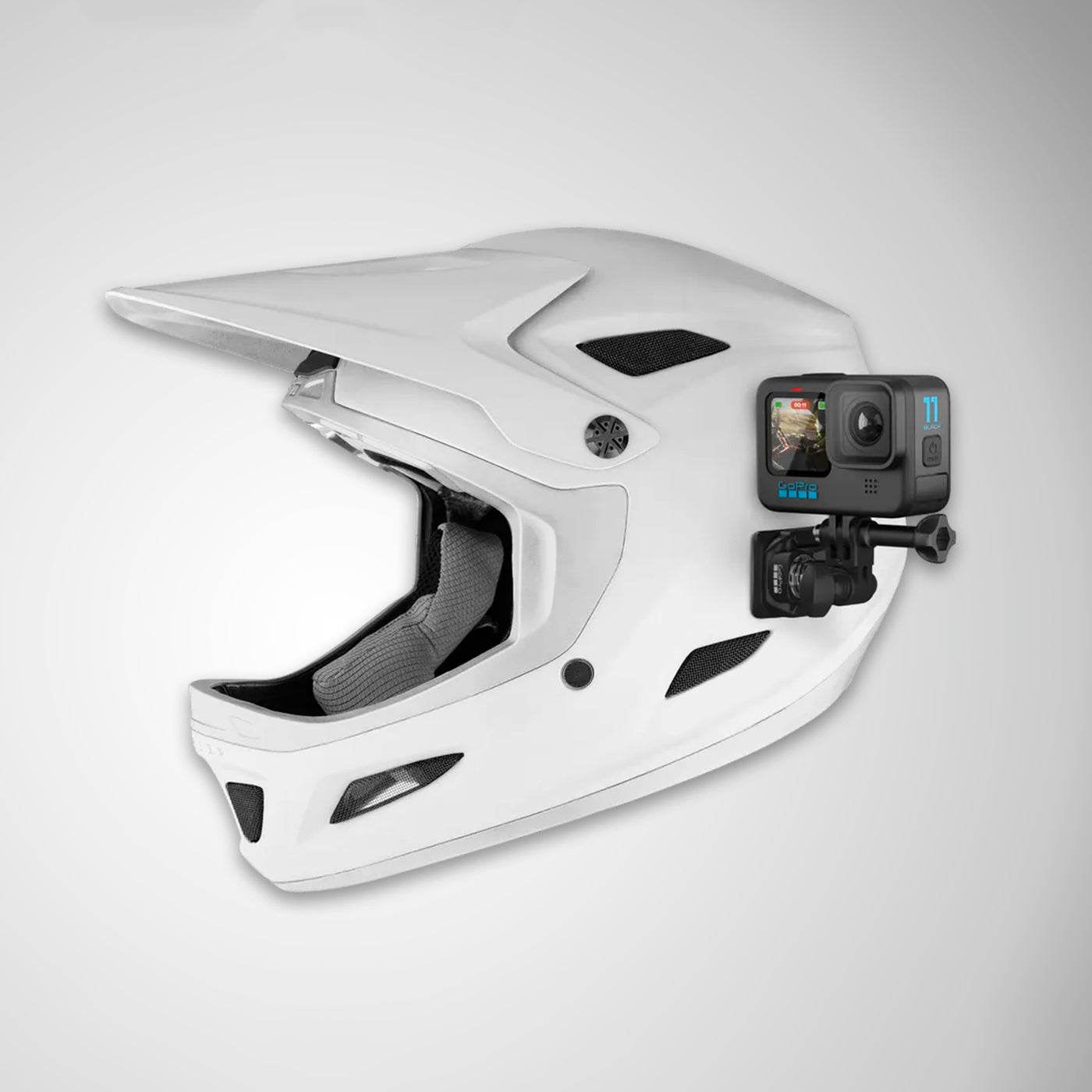 GoPro Helmet Front + Side Mount (Soporte de casco vertical y horizontal)