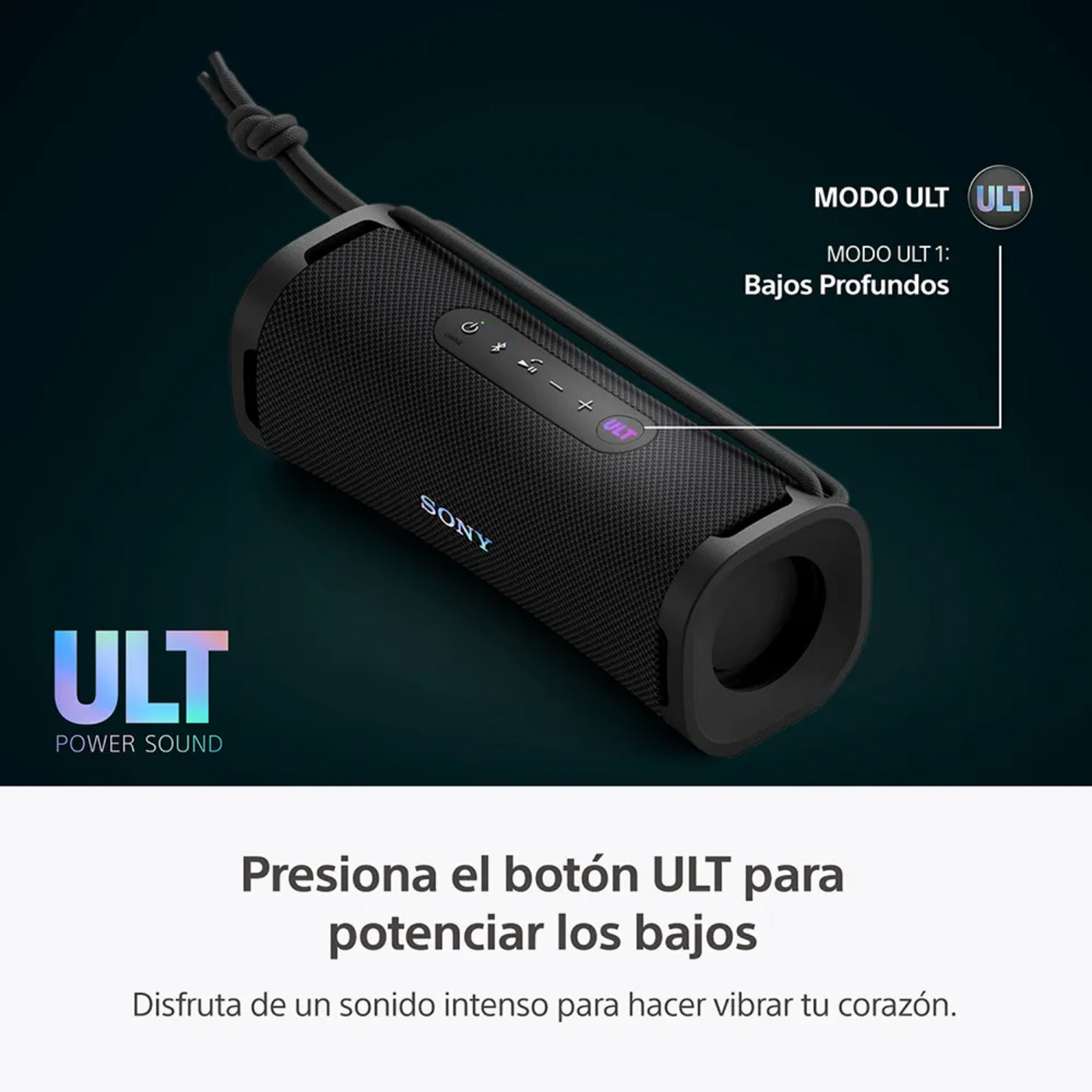 Parlante portátil inalámbrico SRS-ULT10 | Waterproof | Batería 12 horas | ULT FIELD 1