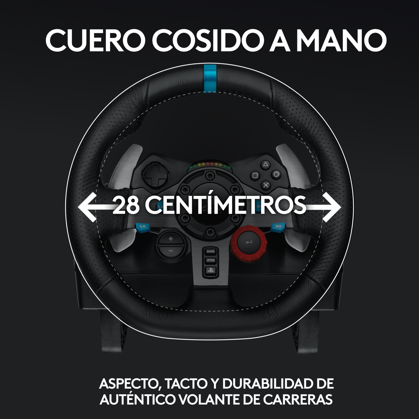 Volante de Carreras y Pedales Logitech G29  para PlayStation PS5, PS4, PS3 y PC.