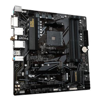 Motherboard Gigabyte B550M DS3H AC (rev. 1.5) Chipset AMD B550, Socket AM4, Micro ATX