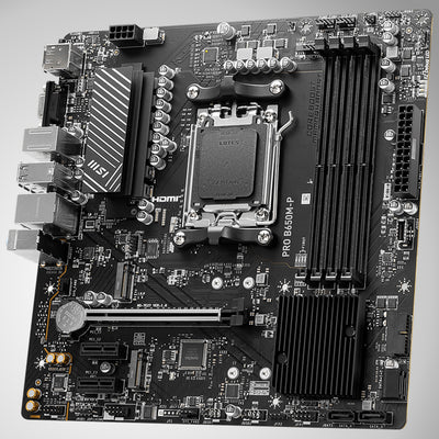 Motherboard MSI PRO B650M-P, Chipset AMD B650, Socket AMD AM5, mATX