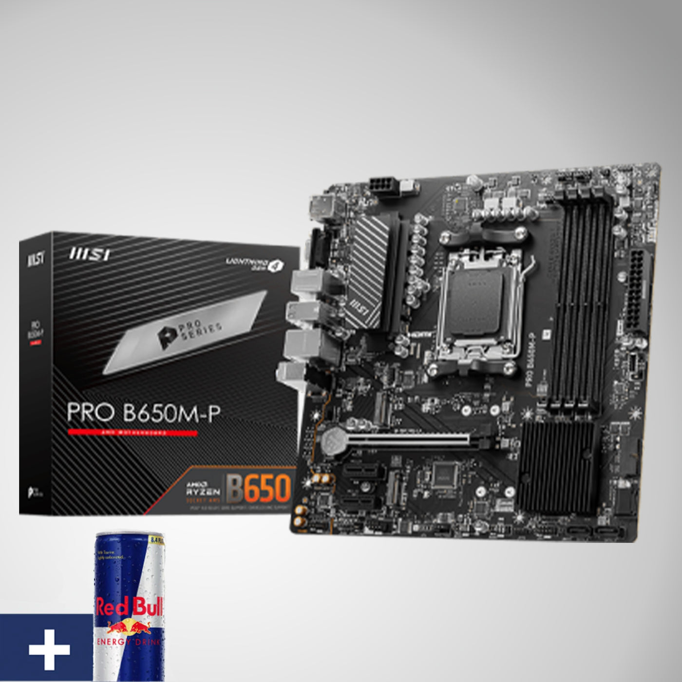 Motherboard MSI PRO B650M-P, Chipset AMD B650, Socket AMD AM5, mATX