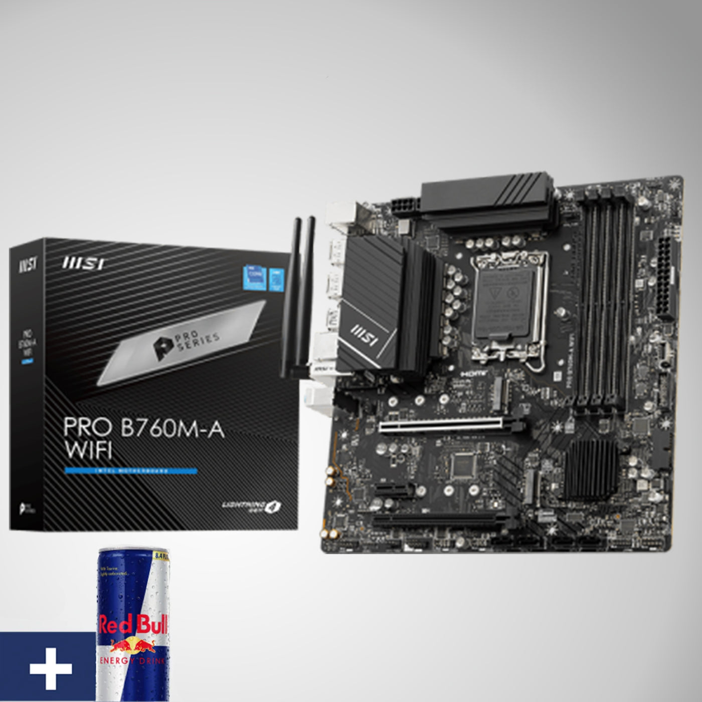 Motherboard MSI PRO B760M-A WIFI, Chipset Intel B760, LGA1700, HDMI x2, DP x2, mATX