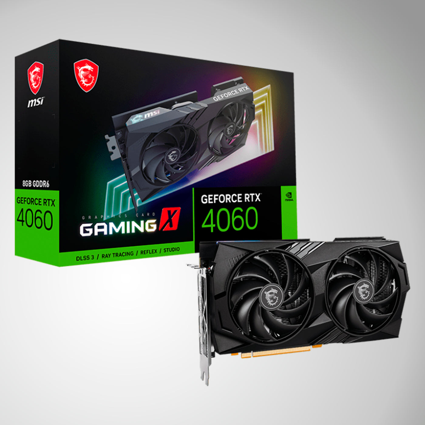 Tarjeta de video GeForce RTX 4060 GAMING X 8G GDDR6