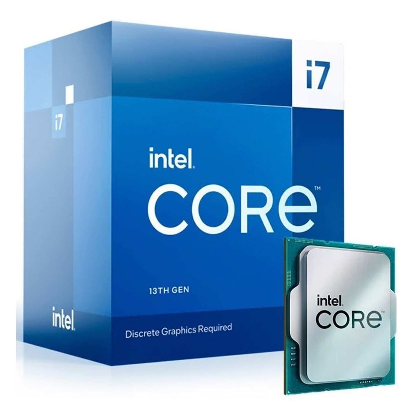 Procesador Intel Core i7-13700F 2.10/5.20GHz 30MB SmartCaché LGA1700, 65W, Intel 7(10nm)