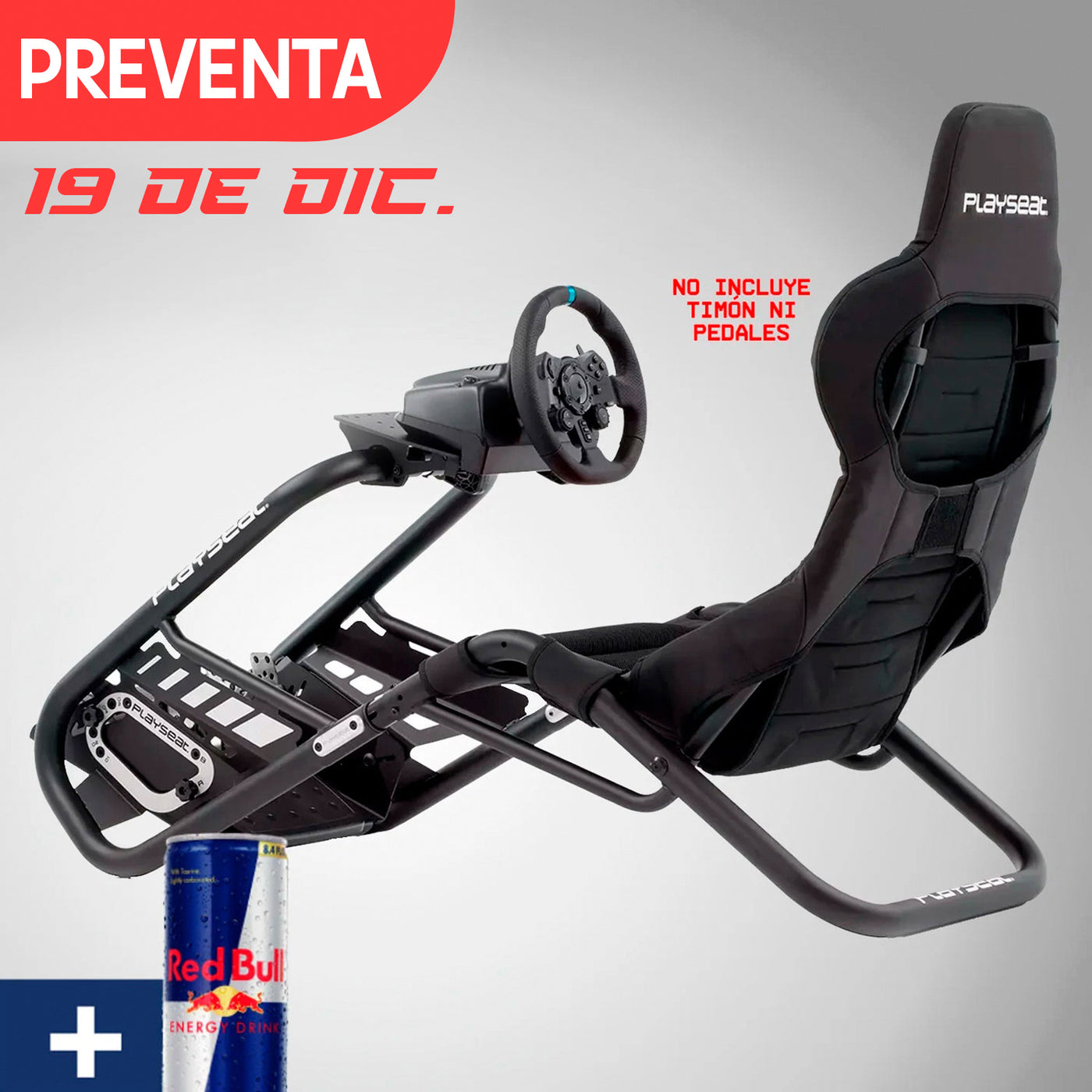 Playseat Trophy Black Simulador - Preventa 19 de Dic.