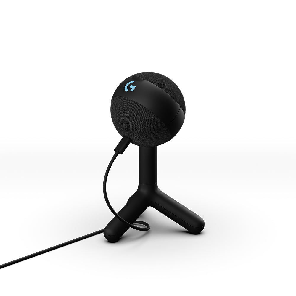 Micrófono condensador Logitech G Yeti Orb RGB con LIGHTSYNC para juegos