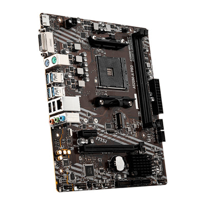 Motherboard MSI A520M-A PRO, Chipset AMD A520, Socket AMD AM4, mATX