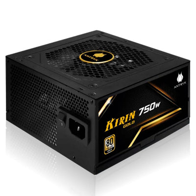 Fuente de poder ANTRYX 750W KIRIN GOLD, 80 PLUS GOLD, MODULAR (GPX750S)