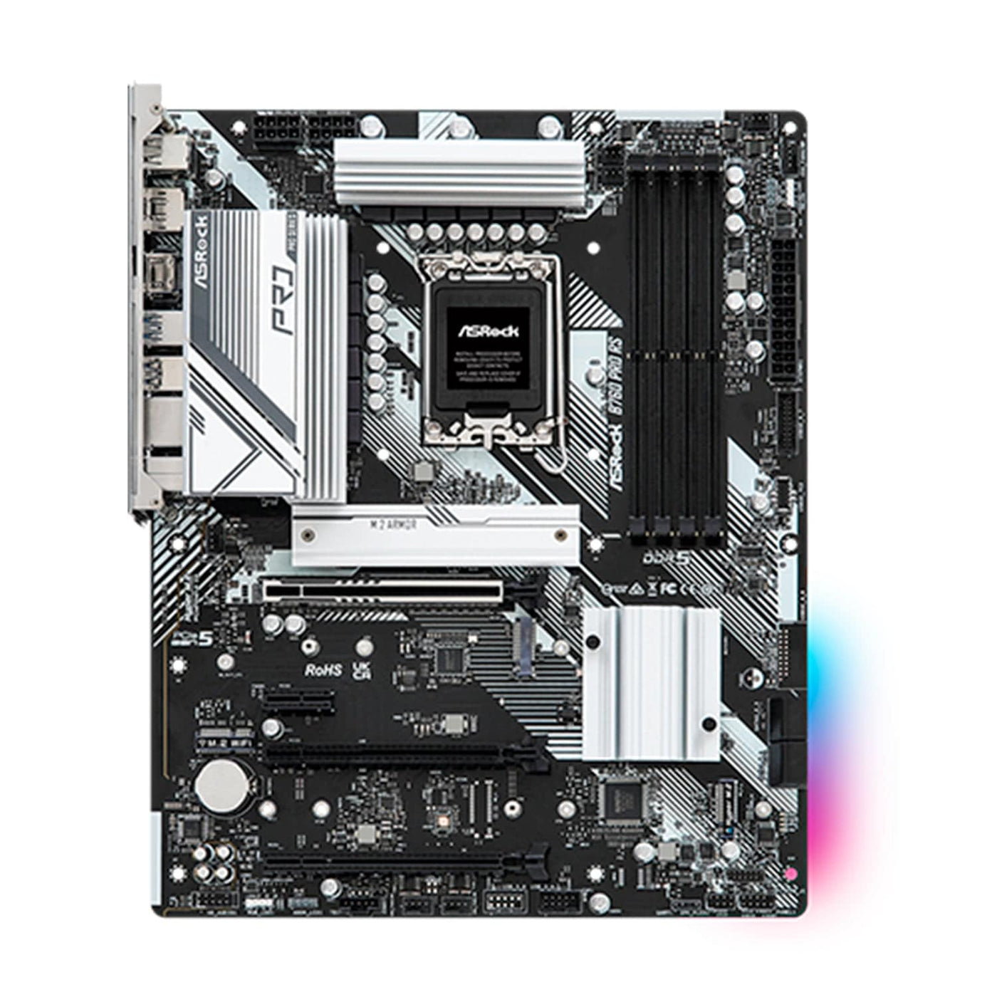 MOTHERBOARD ASROCK B760 PRO RS, LGA 1700, DDR5 7200MHz (OC), M.2(PCIe Gen4x4), PCIE 5.0, ATX.