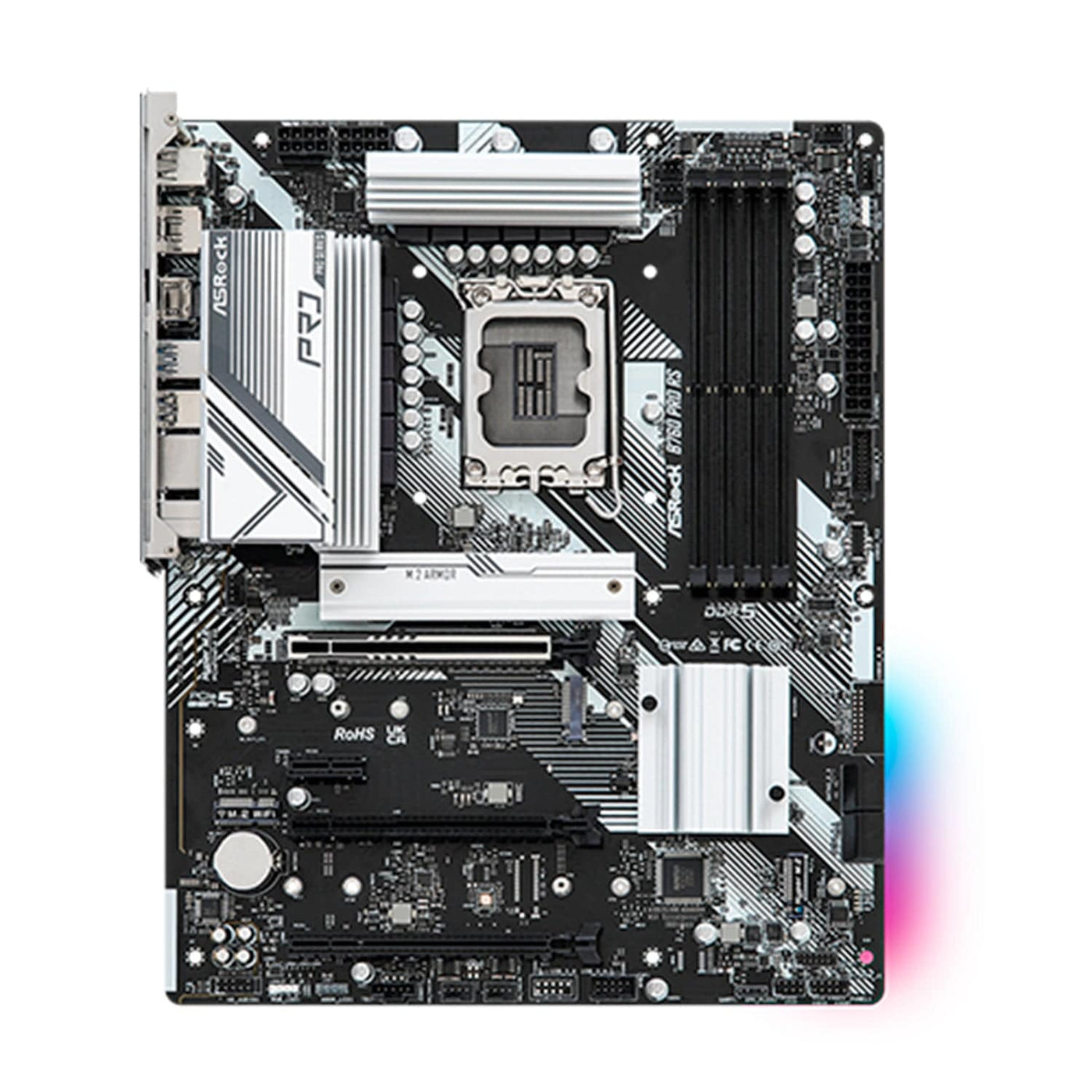 MOTHERBOARD ASROCK B760 PRO RS, LGA 1700, DDR5 7200MHz (OC), M.2(PCIe Gen4x4), PCIE 5.0, ATX.