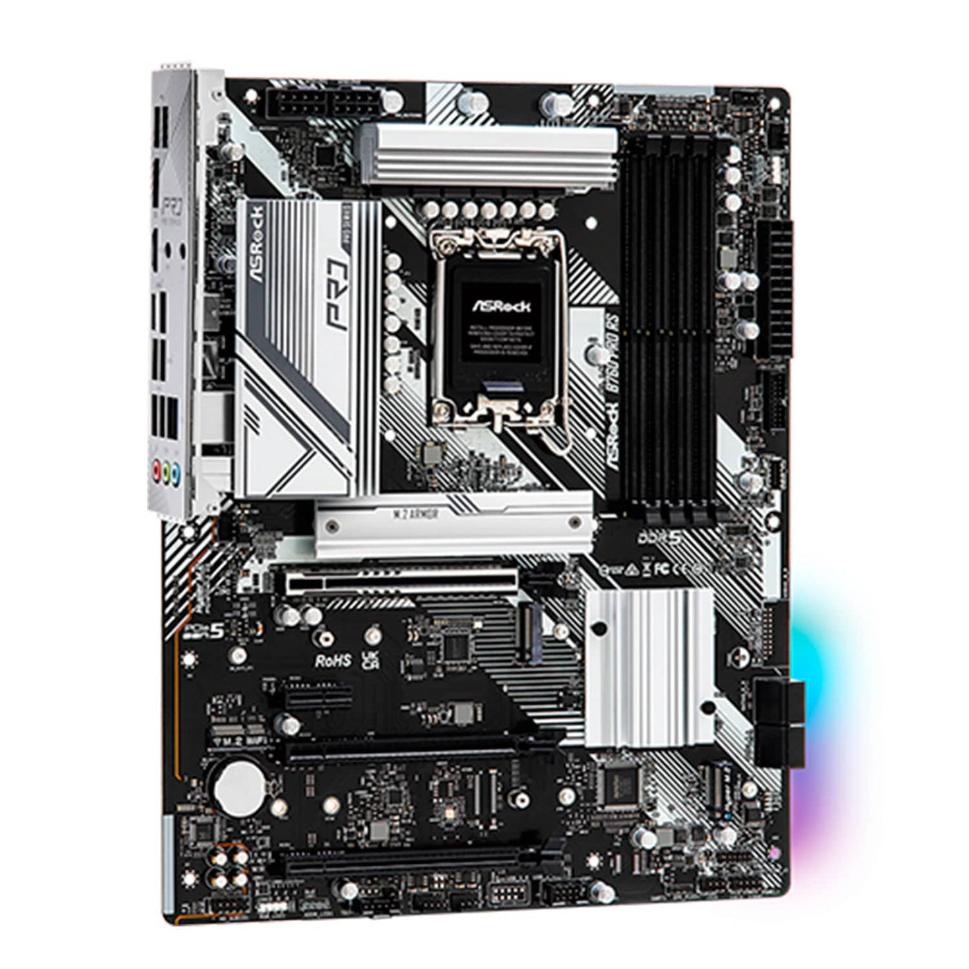 MOTHERBOARD ASROCK B760 PRO RS, LGA 1700, DDR5 7200MHz (OC), M.2(PCIe Gen4x4), PCIE 5.0, ATX.