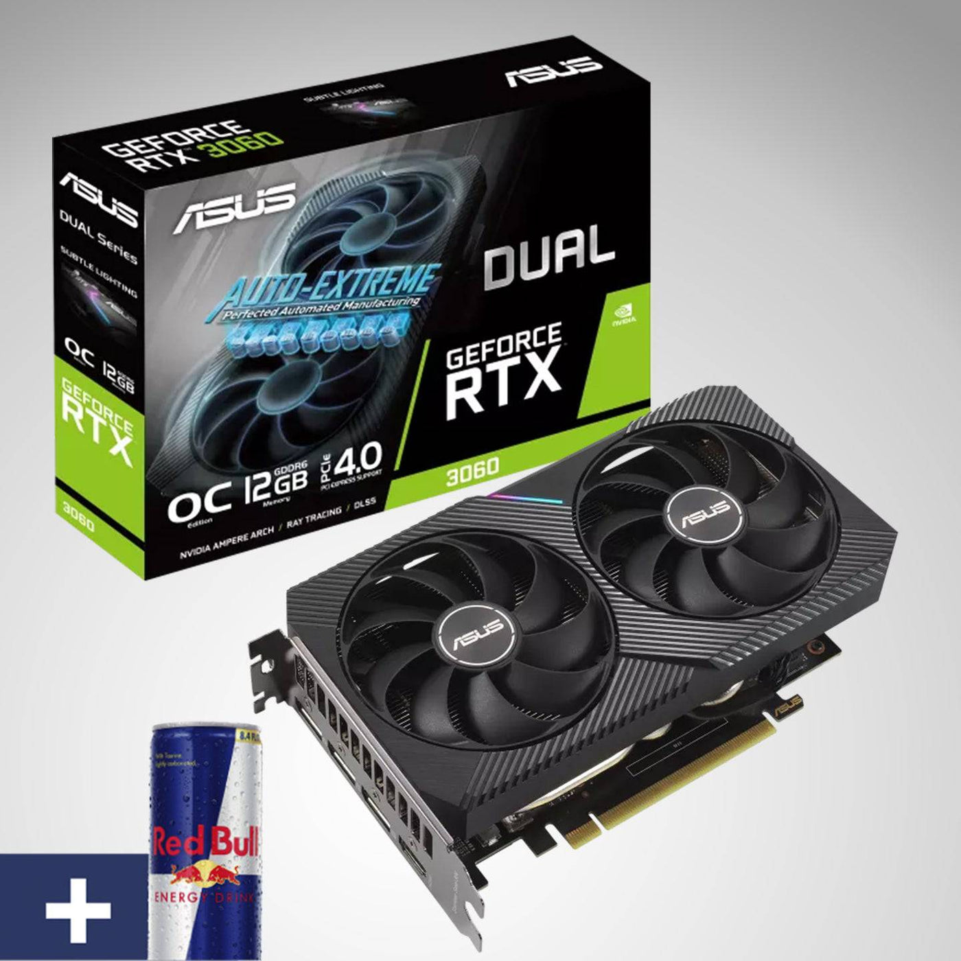 Tarjeta de video ASUS Dual GeForce RTX 3060 v2 OC Edition 12GB