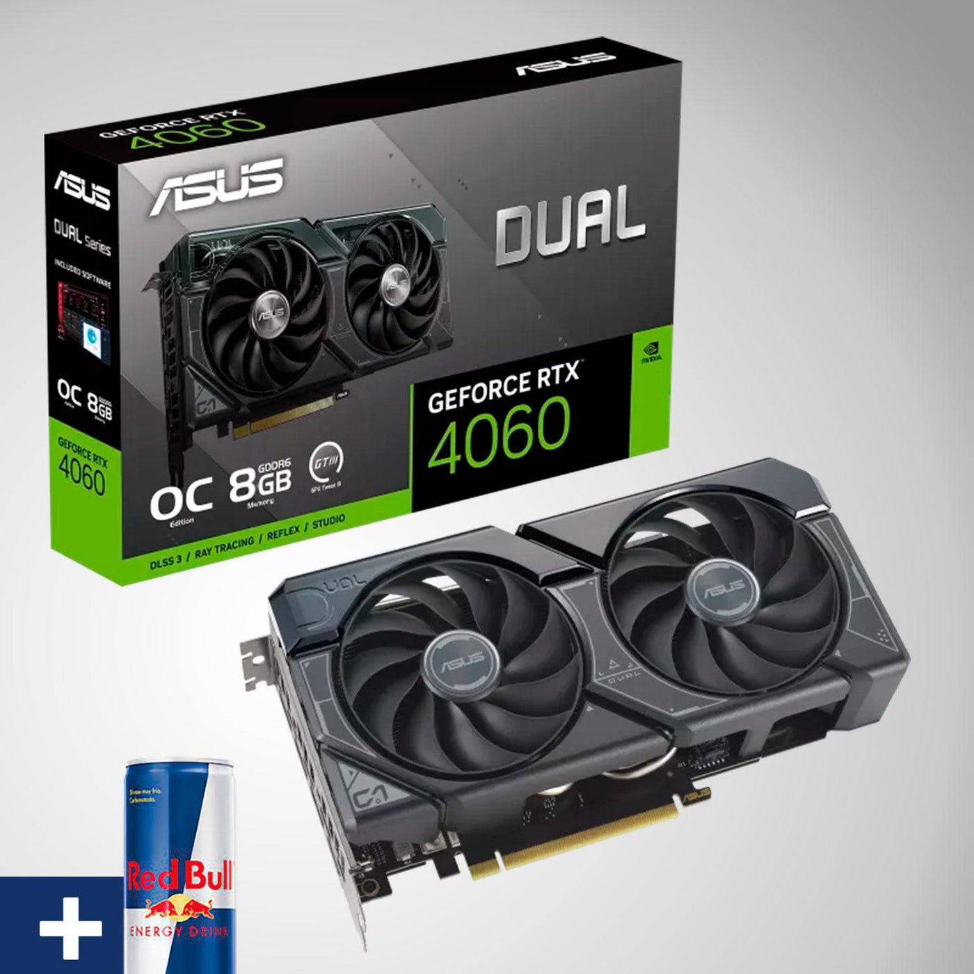 Tarjeta de video ASUS Dual GeForce RTX 4060 EVO DUAL OC Edition 8GB GDDR6, PCI Express 4.0