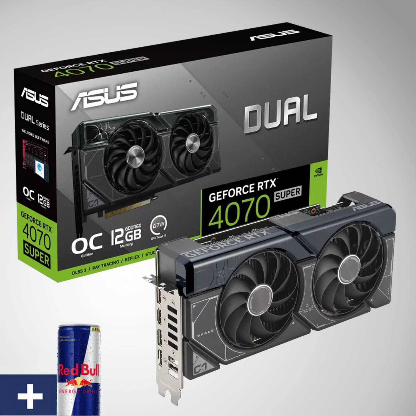 Tarjeta de video ASUS Dual GeForce RTX 4070 SUPER OC Edition 12GB GDDR6X, PCI Express 4.0