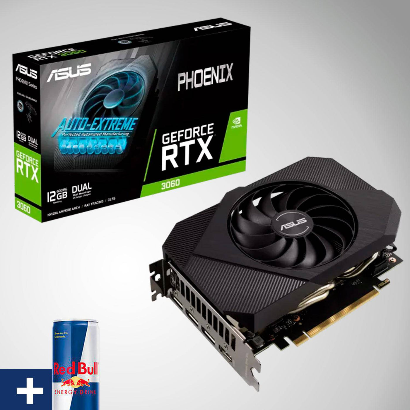 Tarjeta de video Asus Phoenix GeForce RTX 3060 V2 12GB GDDR6