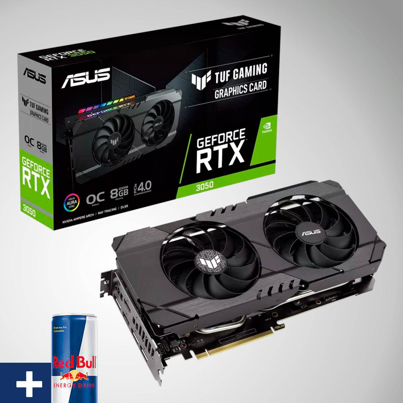 Tarjeta de video ASUS TUF Gaming GeForce RTX 3050 OC Edition, 8GB GDDR6, PCI Express 4.0