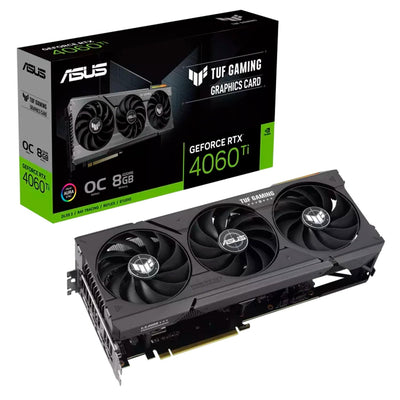 Tarjeta de video ASUS TUF GAMING GeForce RTX 4060Ti 8gb GDDR6 OC EDITION - Achorao