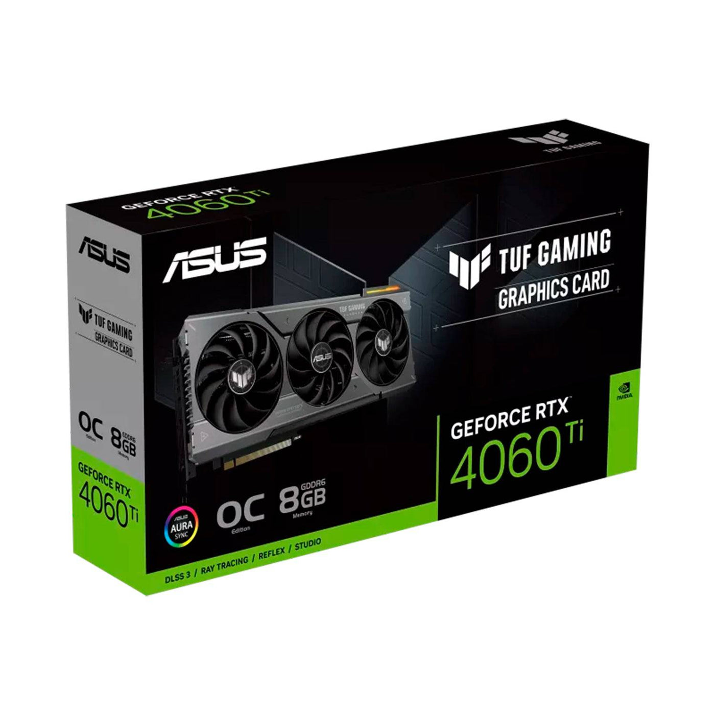 Tarjeta de video ASUS TUF GAMING GeForce RTX 4060Ti 8gb GDDR6 OC EDITION - Achorao