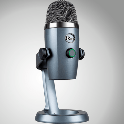 Micrófono Blue Yeti Nano Cardioide Omnidireccional USB