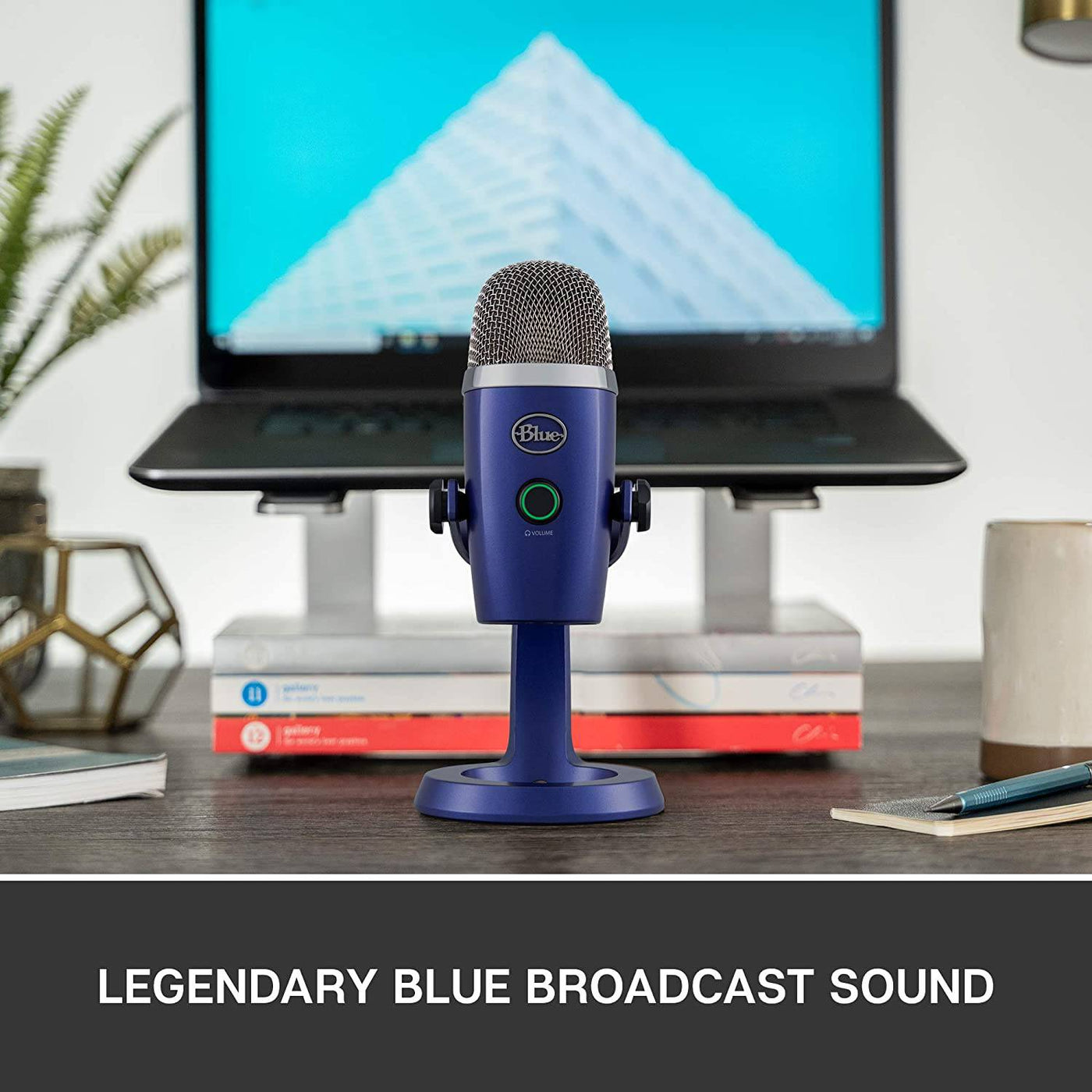 Micrófono Blue Yeti Nano Cardioide Omnidireccional USB