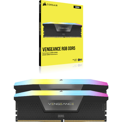 Memoria ram Corsair 32GB 2X16GB 5600MHZ DDR5 RGB BLACK