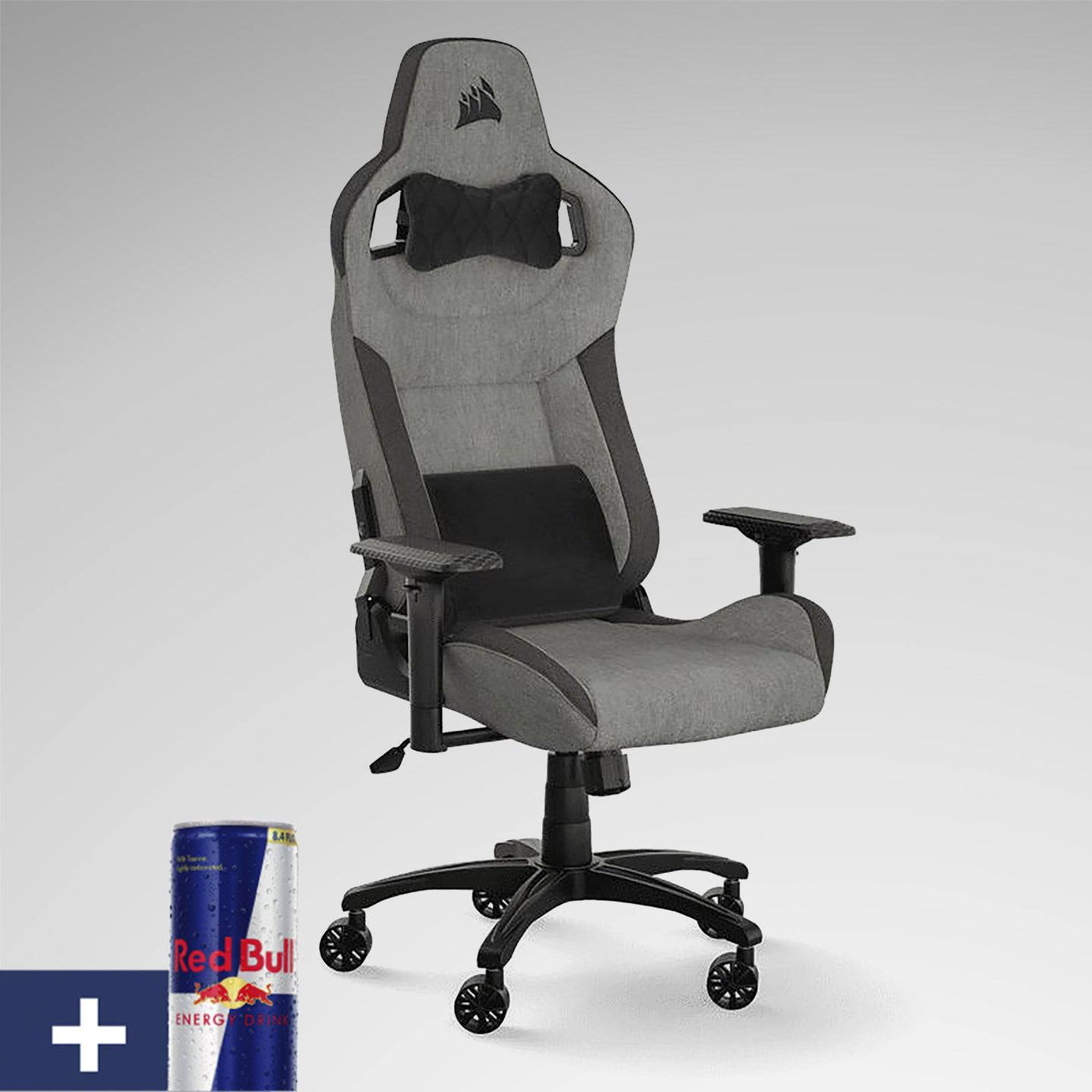 Silla Gamer T3 Rush Corsair C/ Reposabrazos 4D - Material/Tejido(Fabric)