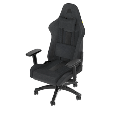 Silla Gamer Corsair TC100 con Reposabrazos 2D, Material (polipiel o textil)