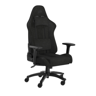 Silla Gamer Corsair TC100 con Reposabrazos 2D, Material (polipiel o textil)