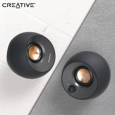 Parlante Creative Pebble V2 2.0 8W/16W 3.5MM USB-C-POWER