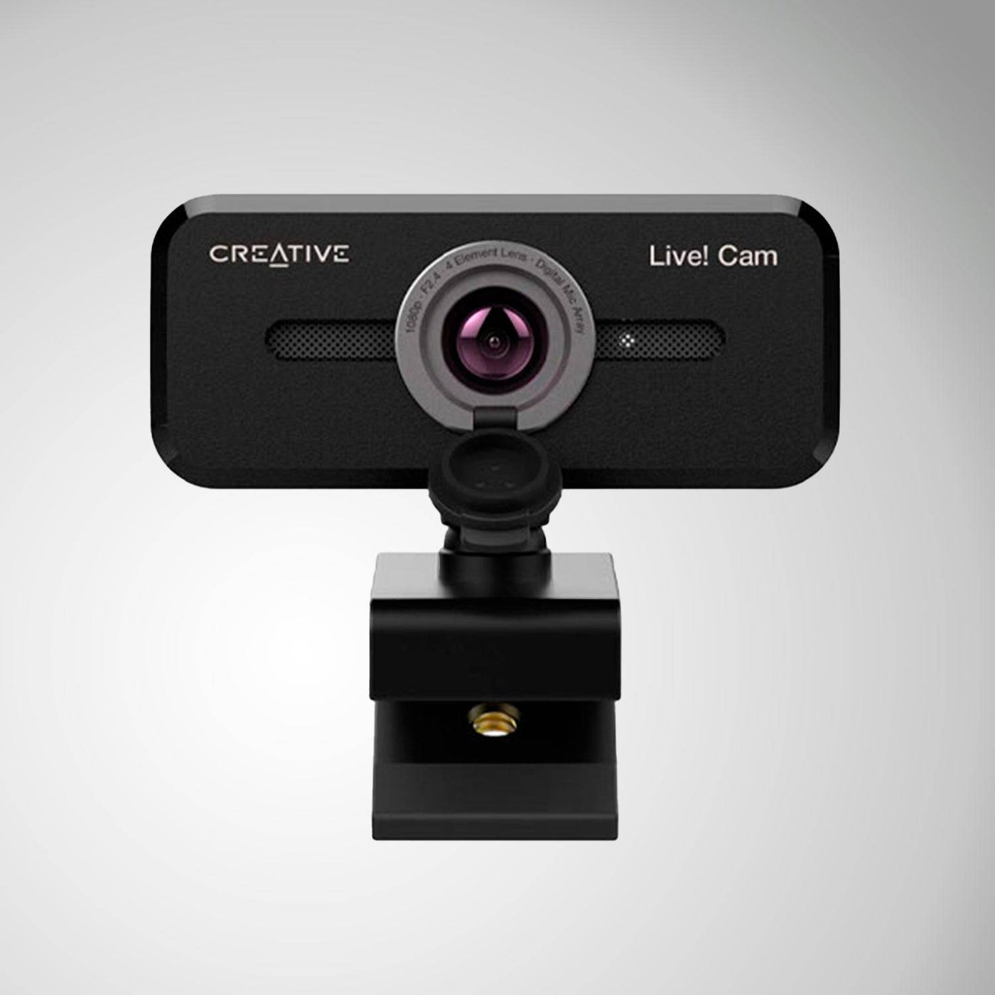 Cámara web CREATIVE LIVE! CAM SYNC V2 FHD 1080P C/TAPA DUAL MIC USB BLACK (73VF088000000)