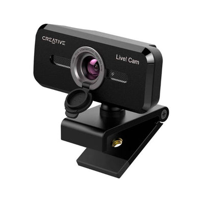 Cámara web CREATIVE LIVE! CAM SYNC V2 FHD 1080P C/TAPA DUAL MIC USB BLACK (73VF088000000)