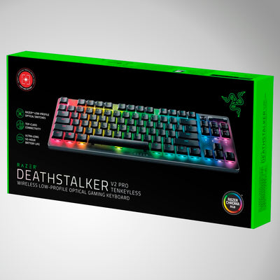 Teclado Razer Deathstalker V2 Pro TKL Wireless Switch Rojo(P163B)