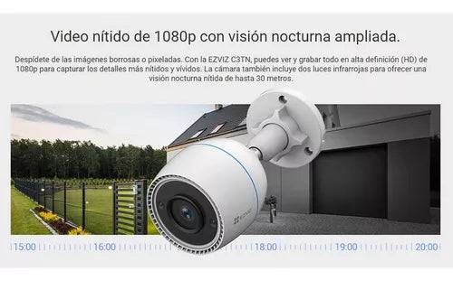 Camara de Seguridad Inteligente Ezviz C3TN - 2MP - Lente Fijo 2.8MM