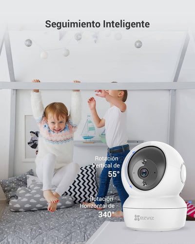 Camara de Seguridad Inteligente Ezviz C6N interior - 2MP - Vista 360° - Lente 4MM