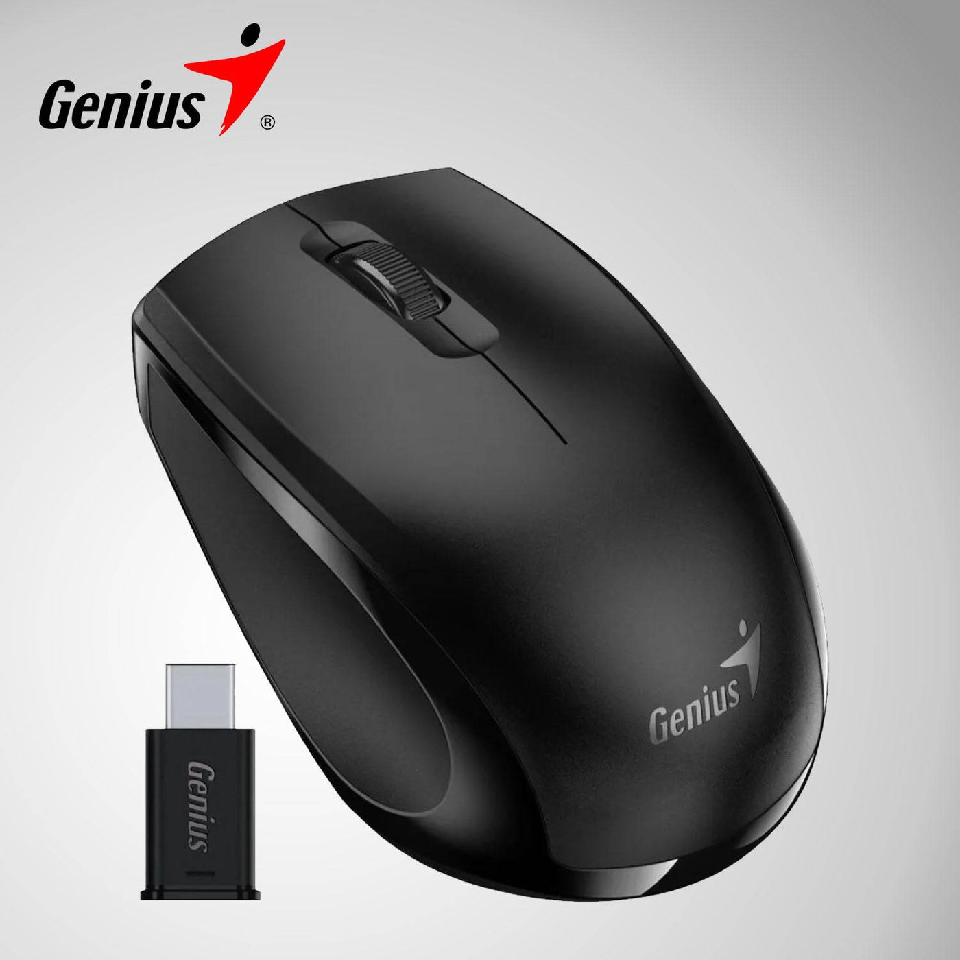 Mouse Genius NX-8006S Wireless USB-C Blueeye Silent Ergonómico