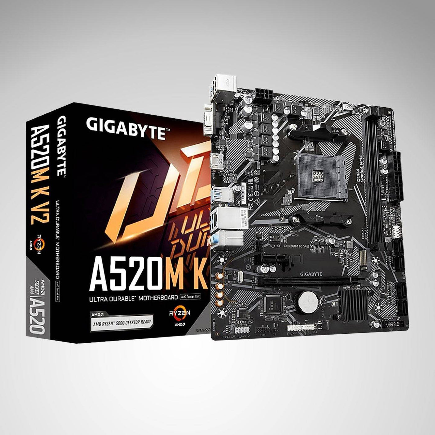 Motherboard Gigabyte A520M K V2 AM4 S/V/L DDR4