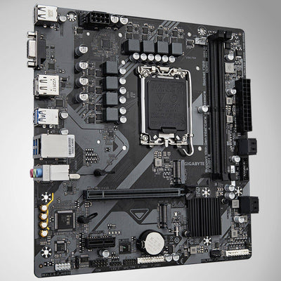 DEMO Motherboard Gigabyte B760M E Chipset Intel B760, LGA1700, Micro ATX