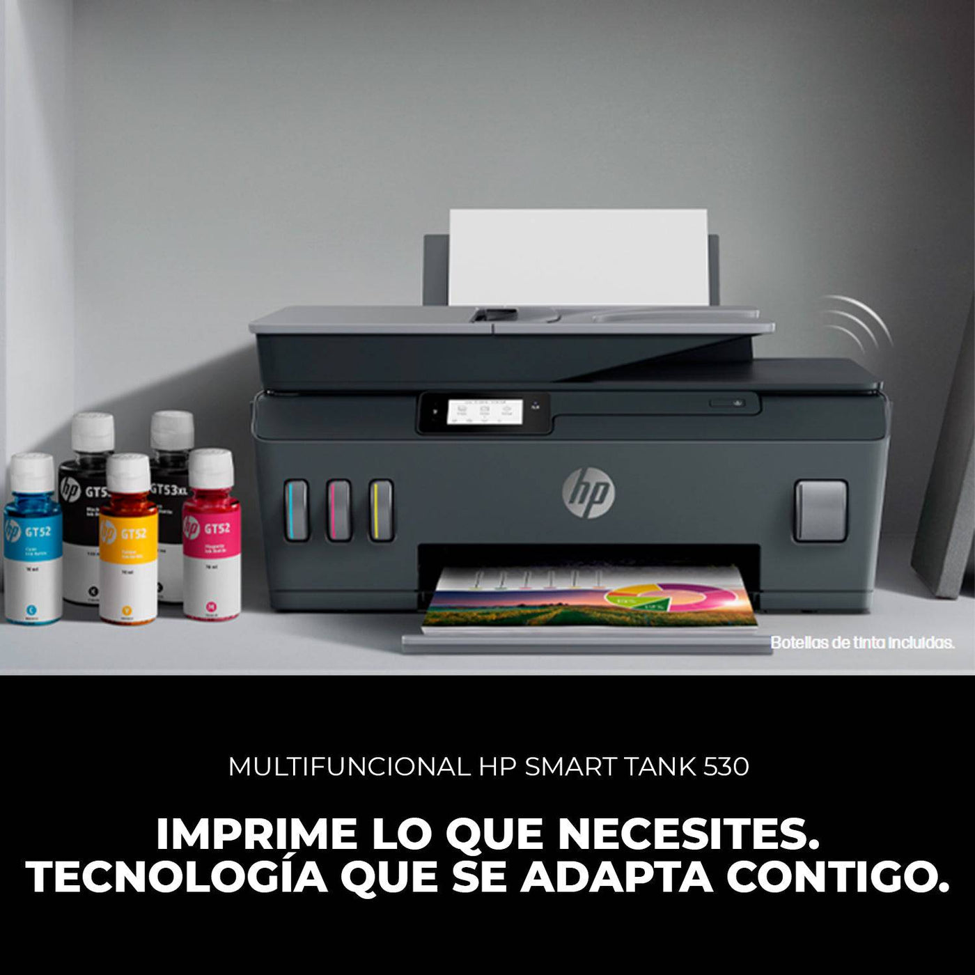 Impresora Hp Smart Tank 530 Multifuncional usb 2.0 Wifi