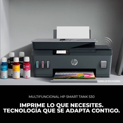 Impresora Hp Smart Tank 530 Multifuncional usb 2.0 Wifi