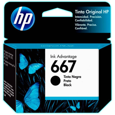 Cartucho de tinta HP 667 Original Ink