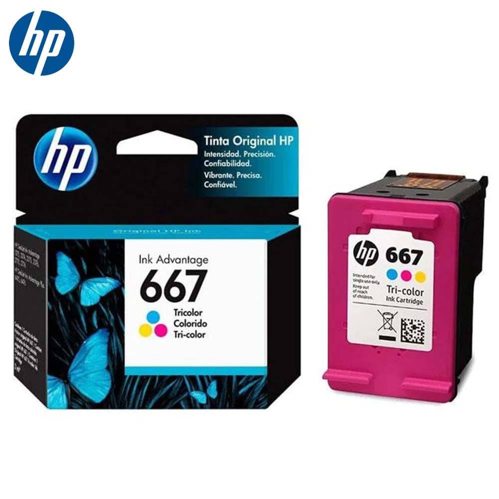 Cartucho de tinta HP 667 Original Ink