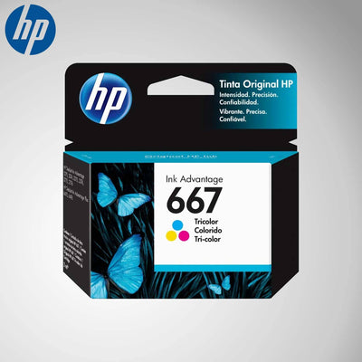 Cartucho de tinta HP 667 Original Ink