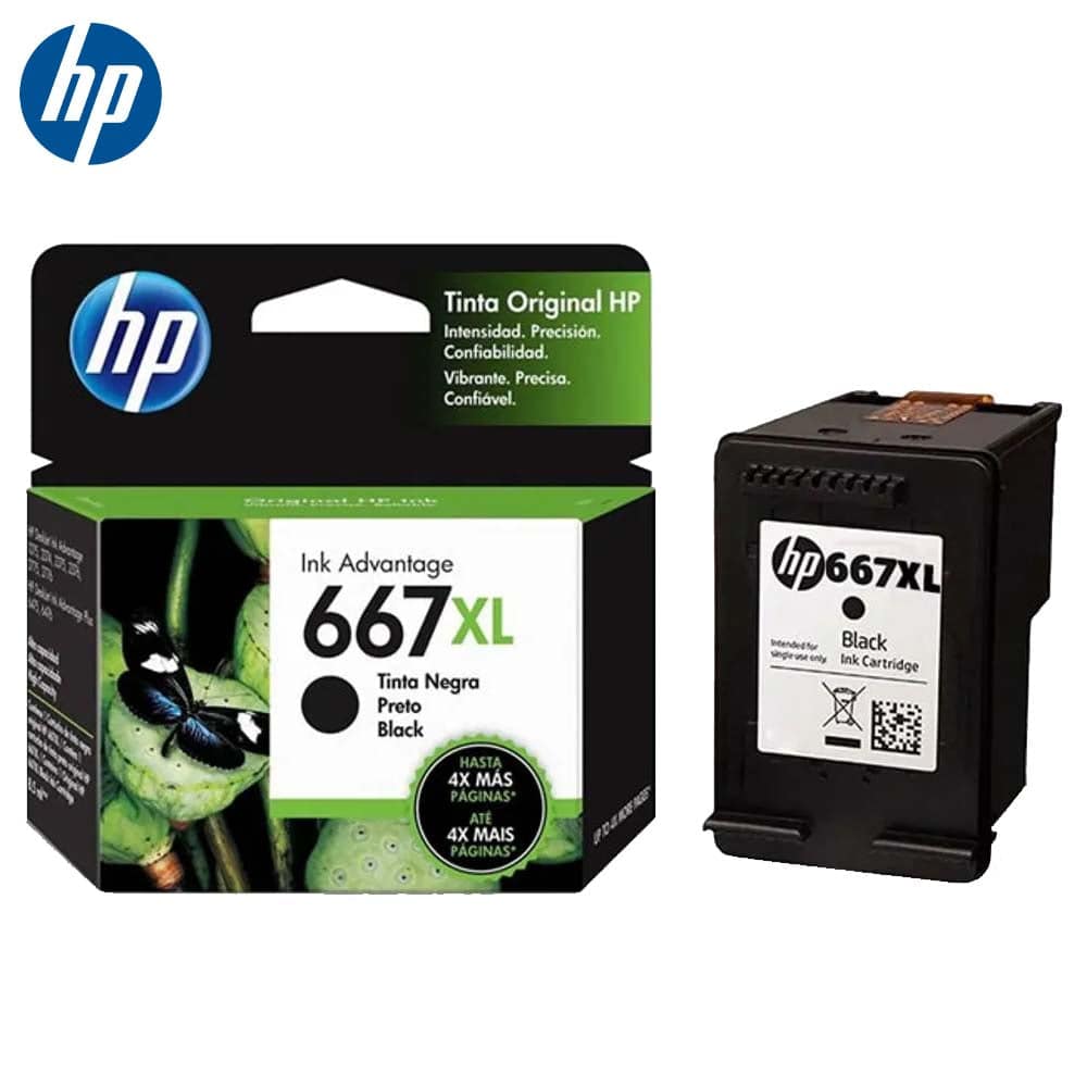 Cartucho de tinta HP 667XL Original Ink