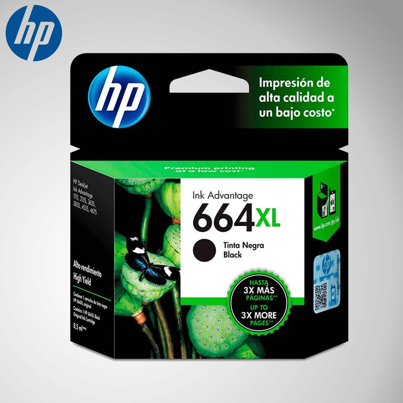 Cartuchos de tinta HP Original 664XL Ink