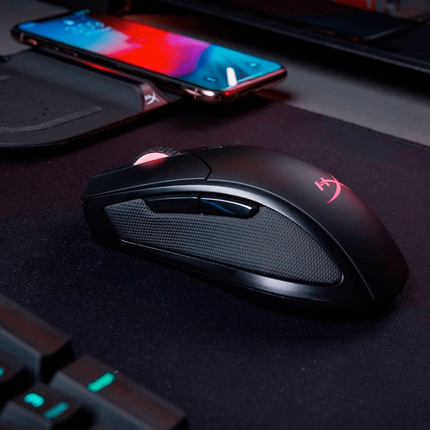 Mouse Gamer Hyperx Pulsefire Dart Wireless Qi Certified Rgb