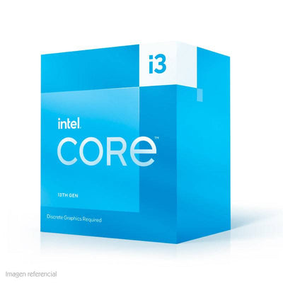 Procesador Intel Core i3-13100F 3.40/4.50 GHz LGA 1700,58W, 12MB Cache