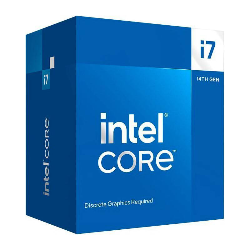 Procesador Intel Core i7-14700F 2.10/5.40GHz, 33 MB Intel Smart Caché, LGA1700